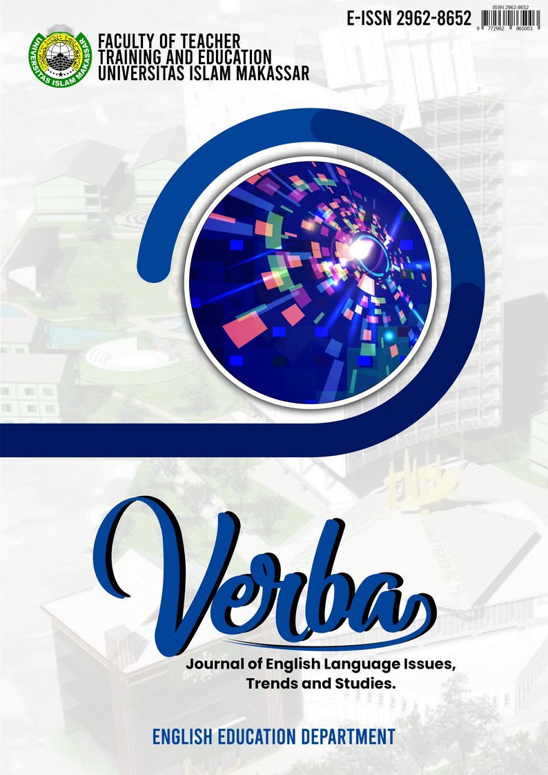 					View Vol. 3 No. 3 (2025): VERBA: Journal of English Language Issues, Trends and Studies
				